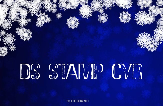 DS Stamp Cyr example